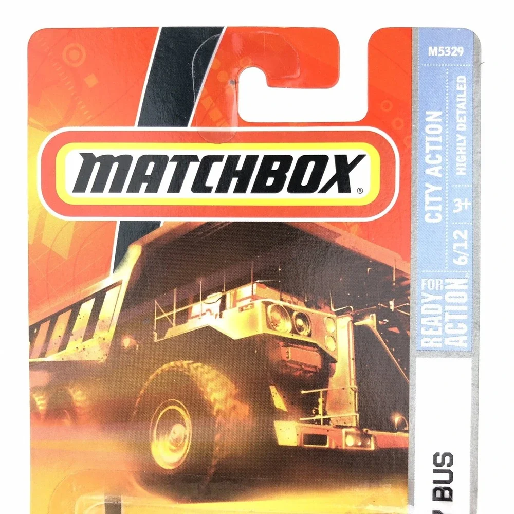 Matchbox Ready For Action‎ Everett Transit City Bus City Action Die Cast 3